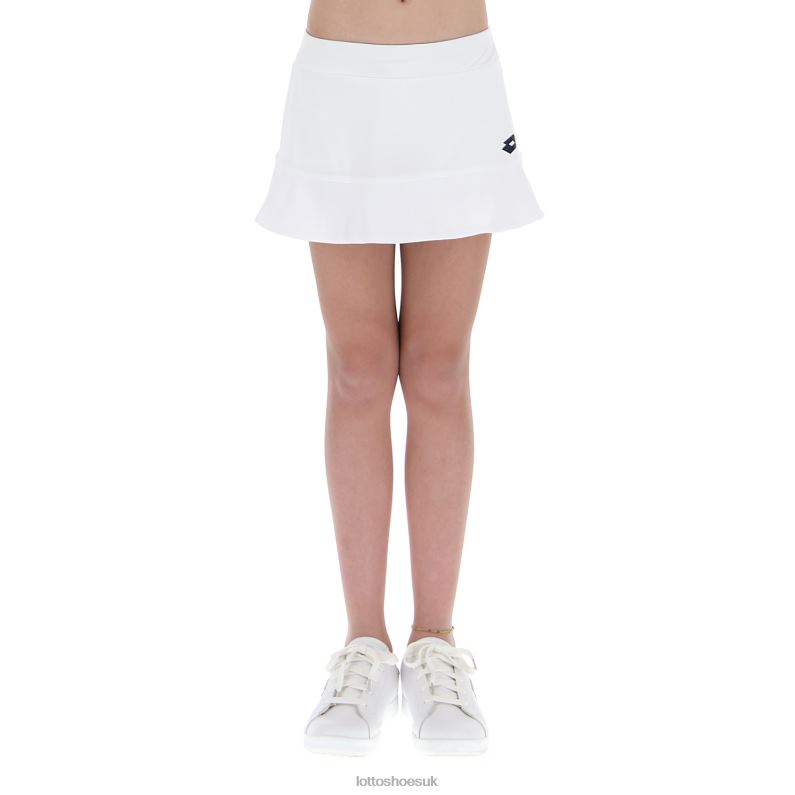 SQUADRA G II SKIRT PL Kids 446TN1224 Apparel BRIGHT WHITE Lotto