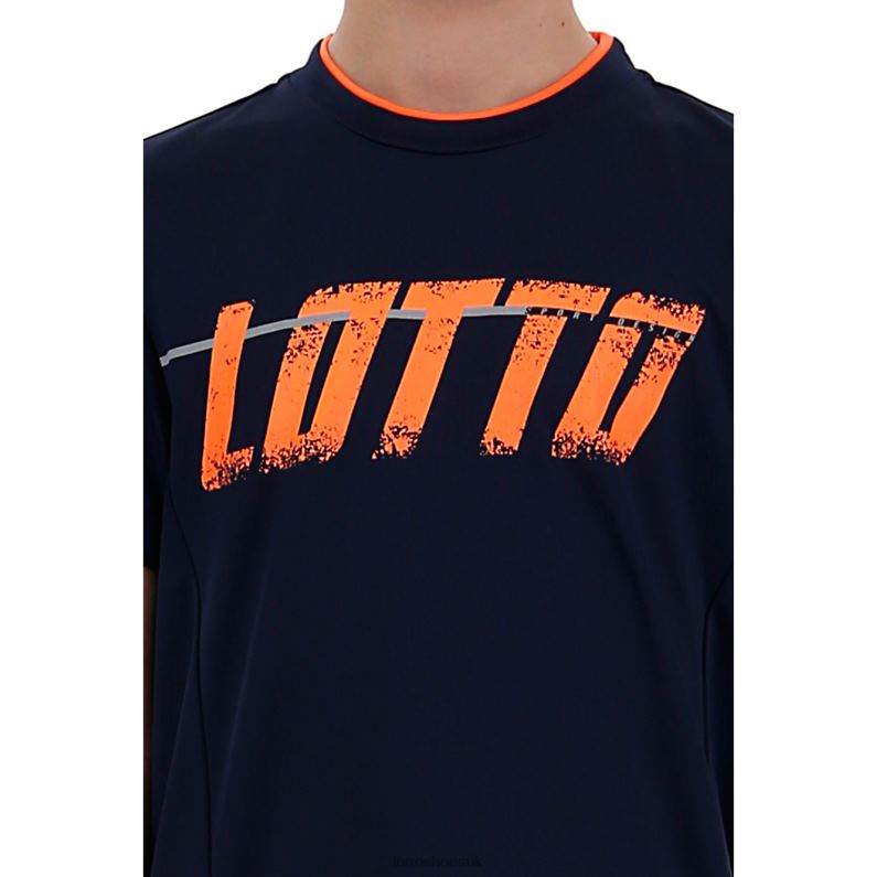 LOGO TEE Kids 446TN1150 Apparel SPORTS Lotto