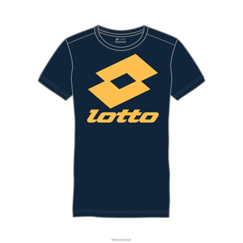 SMART B II TEE JS Kids 446TN1140 Apparel NAVY BLUE Lotto