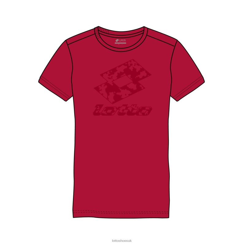 SMART B IV TEE Kids 446TN1145 Apparel TANGO RED Lotto