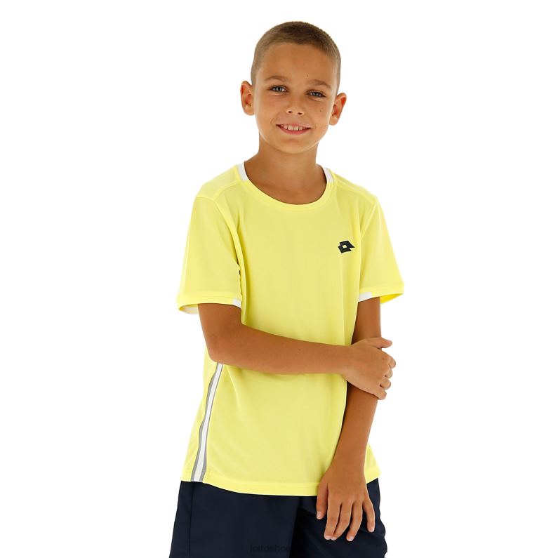 SQUADRA B TEE PL Kids 446TN1174 Apparel LIMELIGHT Lotto