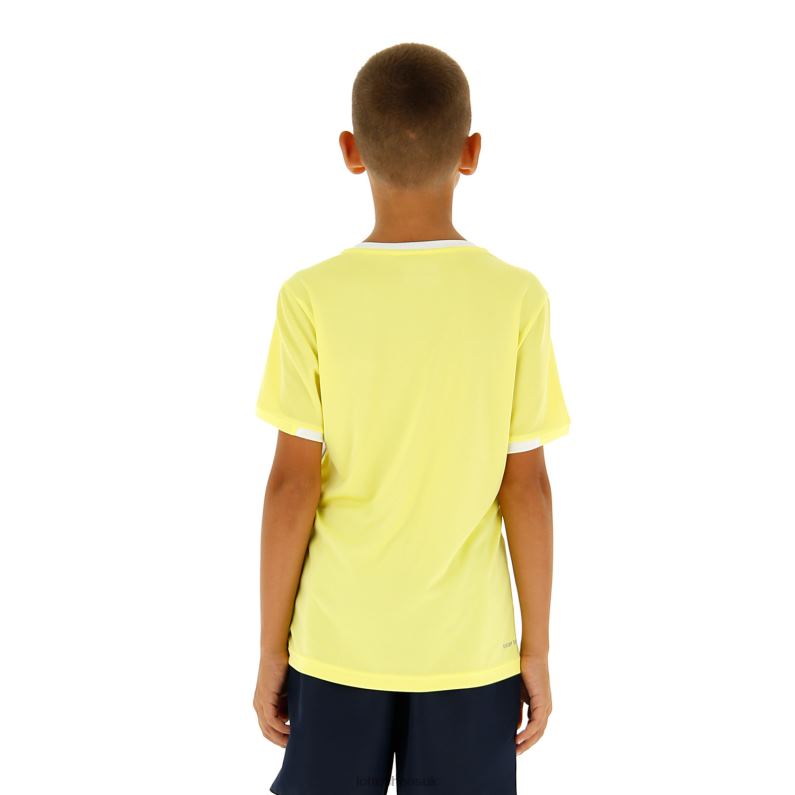 SQUADRA B TEE PL Kids 446TN1174 Apparel LIMELIGHT Lotto