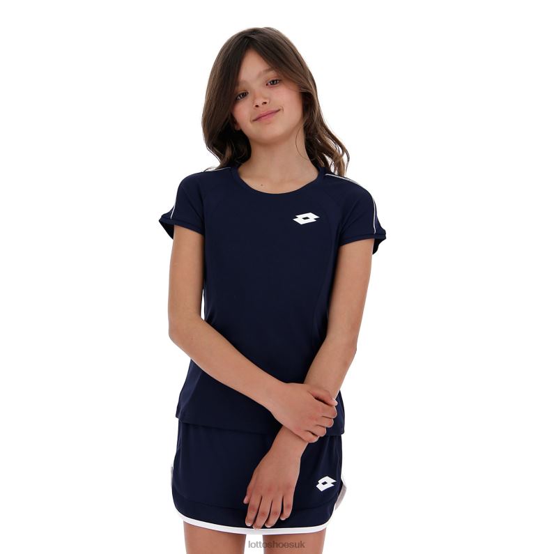SQUADRA G TEE PL Kids 446TN1167 Apparel NAVY BLUE Lotto