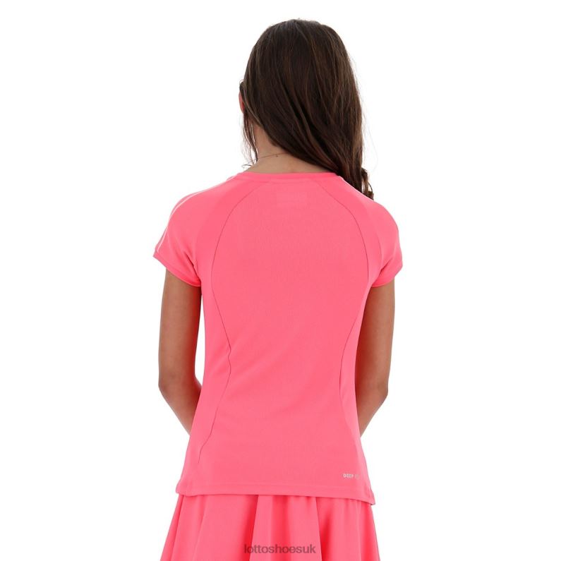 SQUADRA TEE G Kids 446TN1168 Apparel VICKY PINK Lotto