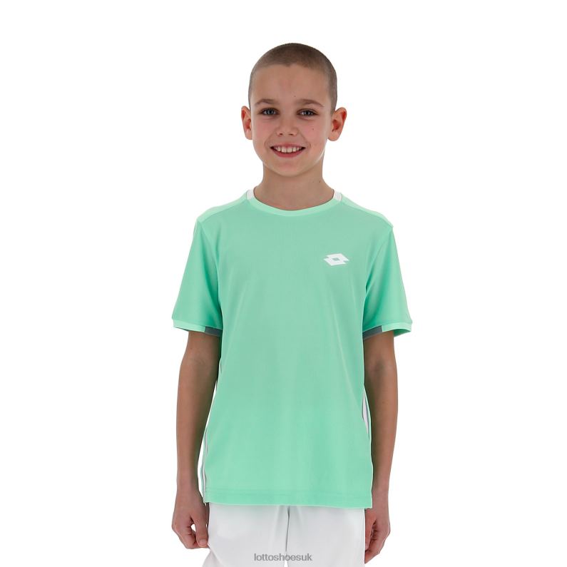 SQUADRA TEE Kids 446TN1186 Apparel GREEN APPLE NEO Lotto