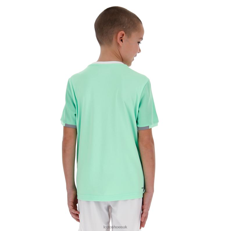 SQUADRA TEE Kids 446TN1186 Apparel GREEN APPLE NEO Lotto