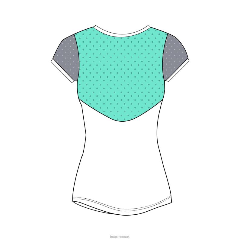 TOP G IV TEE 1 Kids 446TN1159 Apparel BRIGHT WHITE/GREEN 929C Lotto