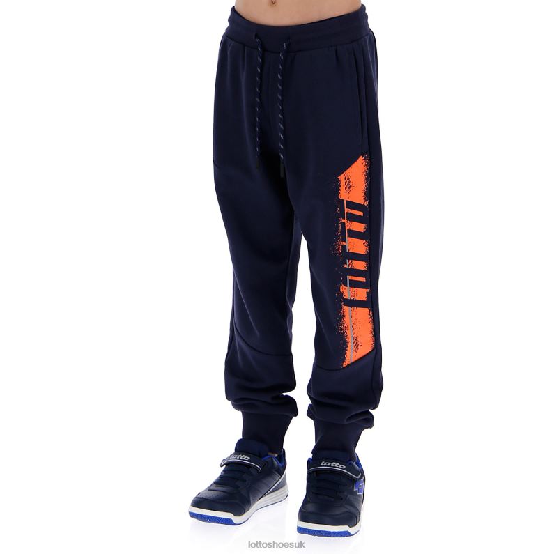 LOGO PANTS Kids 446TN1199 Apparel NAVY BLUE Lotto