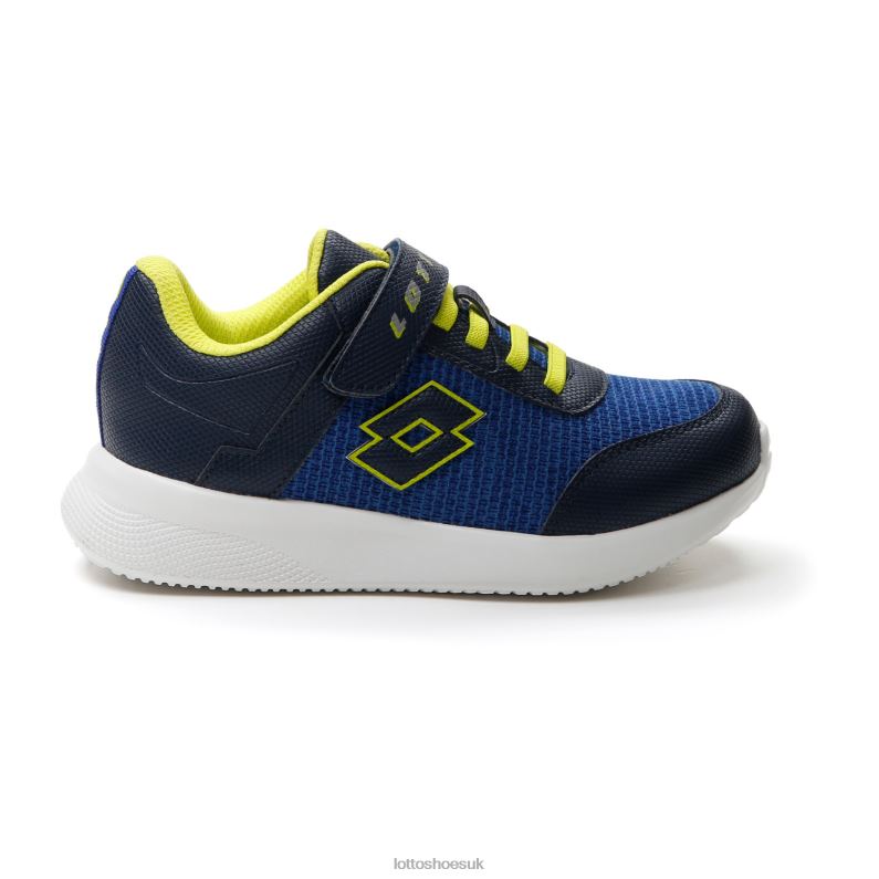 EVOLITE AMF III MLG CL S Kids 446TN1086 Shoes DRESS BLUE/VALLARTA BLUE/ACACIA GREEN Lotto