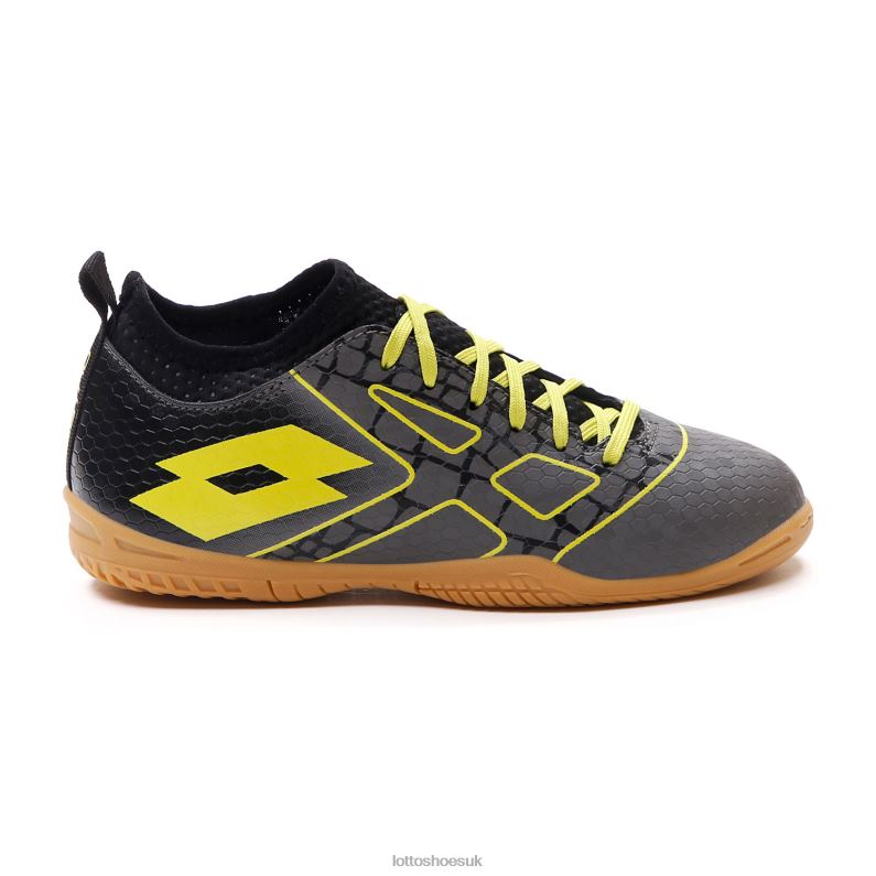 MAESTRO 700 III ID JR Kids 446TN1118 Shoes GRAVITY TITAN/ACACIA GREEN/ALL BLACK Lotto