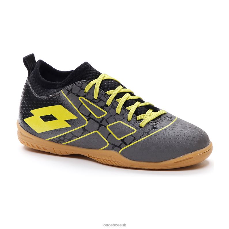 MAESTRO 700 III ID JR Kids 446TN1118 Shoes GRAVITY TITAN/ACACIA GREEN/ALL BLACK Lotto