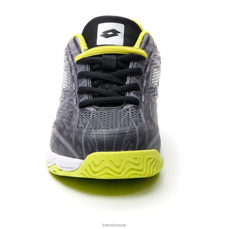 MIRAGE 300 ALR JR Kids 446TN1122 Shoes ALL BLACK/ALL WHITE/ACACIA GREEN Lotto