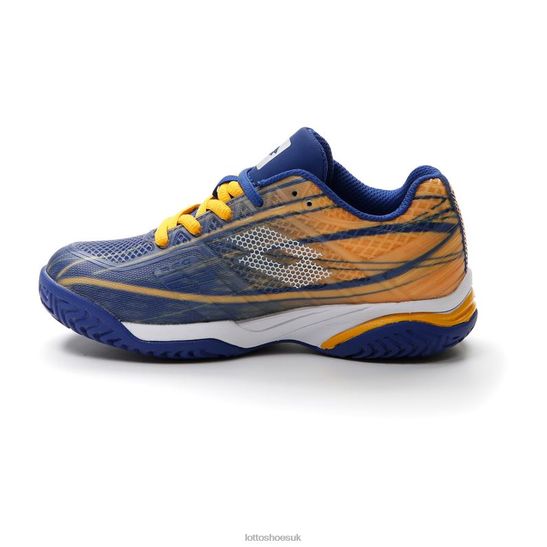 MIRAGE 300 ALR JR Kids 446TN1124 Shoes SODALITE BLUE/ALL WHITE/SAFFRON Lotto