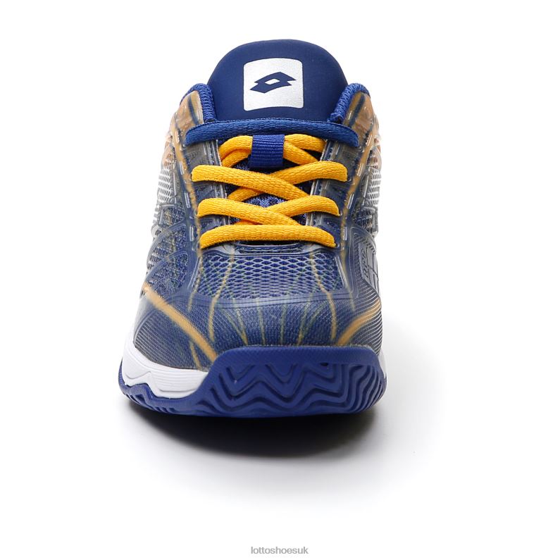 MIRAGE 300 ALR JR Kids 446TN1124 Shoes SODALITE BLUE/ALL WHITE/SAFFRON Lotto