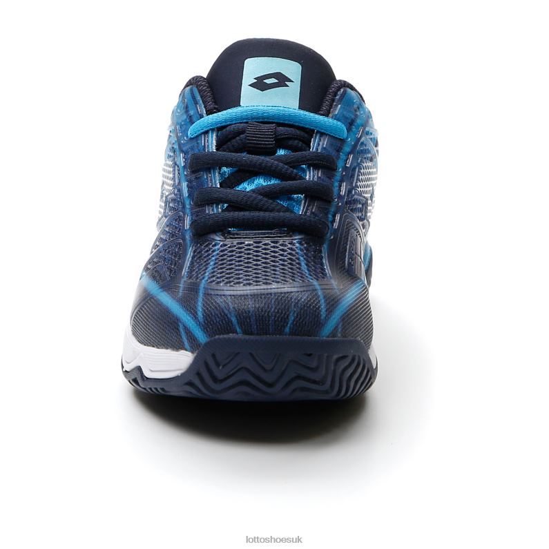 MIRAGE 300 ALR JR Kids 446TN1125 Shoes NAVY BLUE/ALL WHITE/BLUE OCEAN Lotto