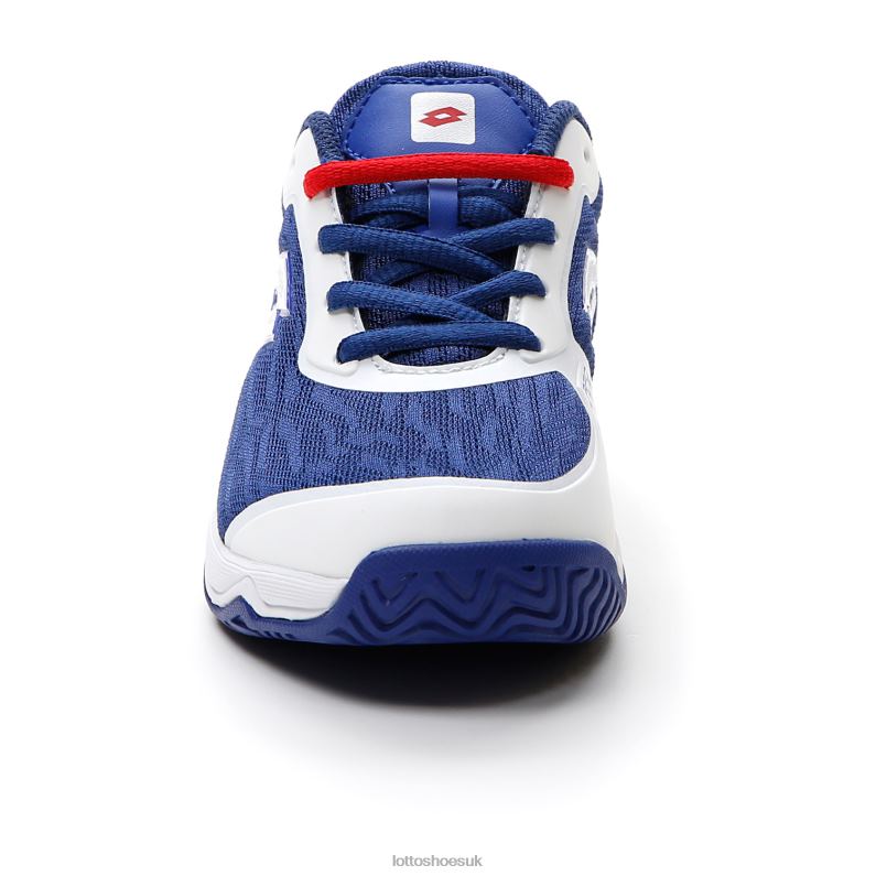 MIRAGE 600 ALR JR Kids 446TN1134 Shoes SODALITE BLUE/ALL WHITE/AMPARO BLUE Lotto