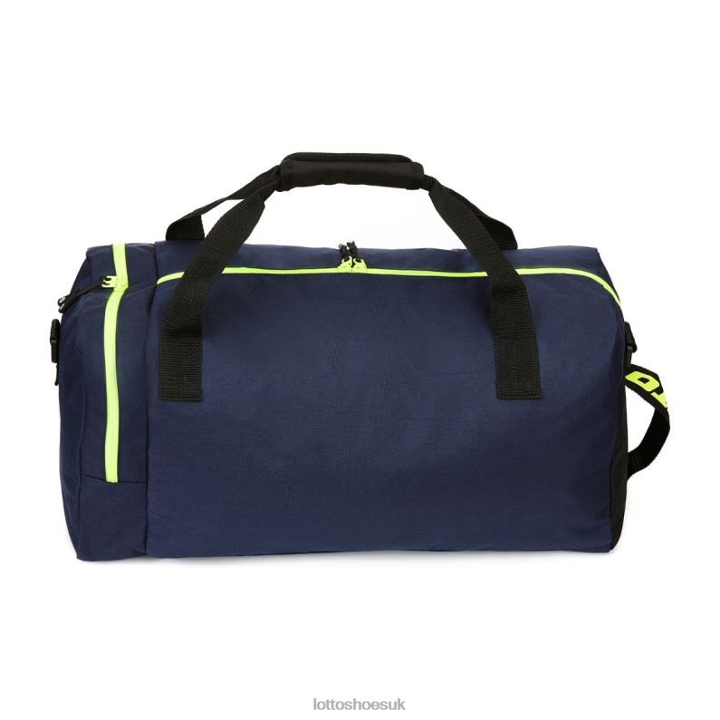BAG GYM S Man 446TN653 Accessoris NAVY BLUE/SILVER METAL/SAFETY YELLOW Lotto