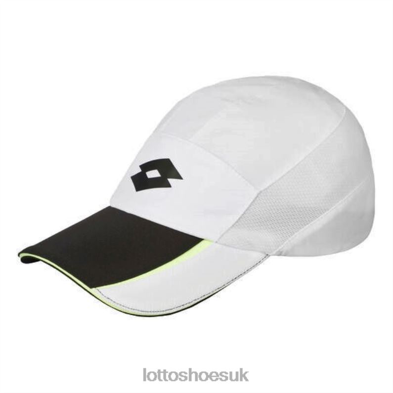 TENNIS CAP Man 446TN666 Accessoris BRIGHT WHITE/ALL BLACK Lotto