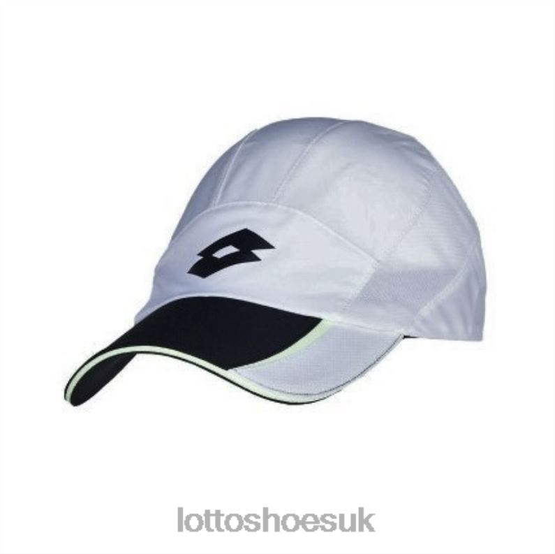TENNIS CAP Man 446TN666 Accessoris BRIGHT WHITE/ALL BLACK Lotto
