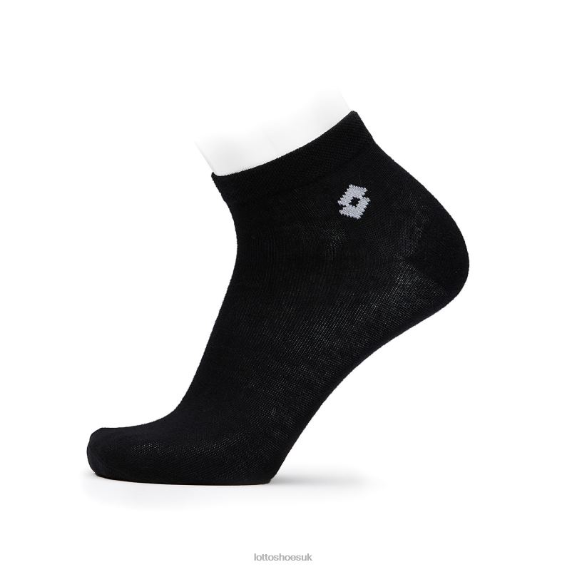 SOCK ANKLE II - PK3PRS Man 446TN660 Accessoris ALL BLACK Lotto