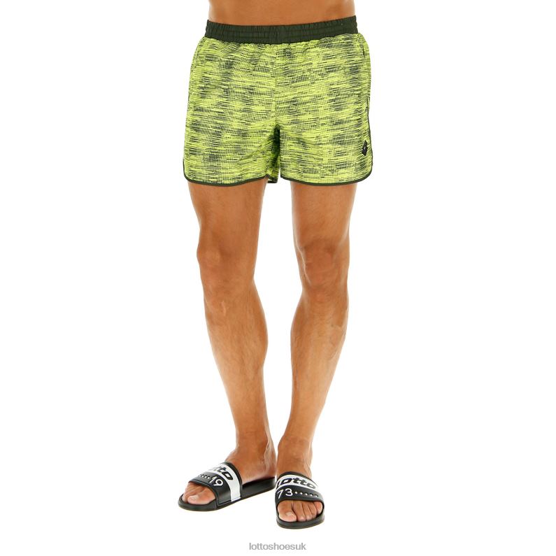 SHORT BEACH Man 446TN638 Apparel LIME YELLOW Lotto