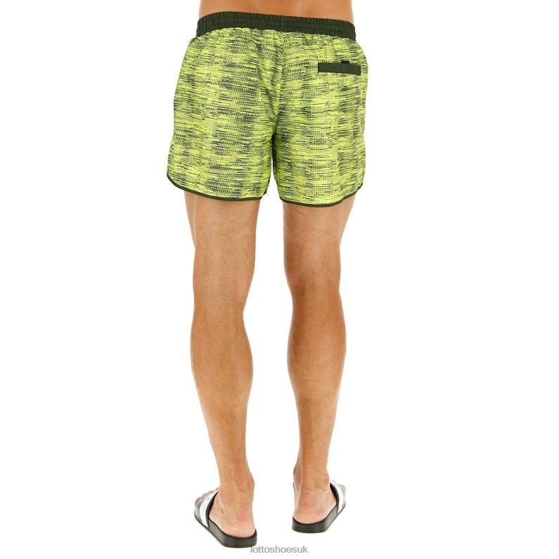 SHORT BEACH Man 446TN638 Apparel LIME YELLOW Lotto