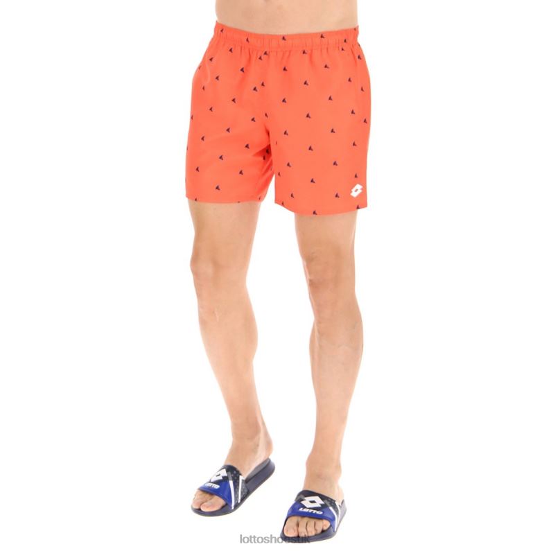 SHORT BEACH SAIL Man 446TN630 Apparel HOT CORAL Lotto
