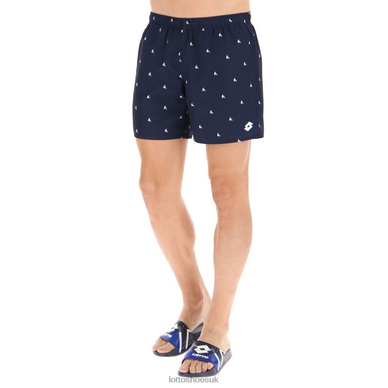 SHORT BEACH SAIL Man 446TN632 Apparel NAVY BLUE Lotto