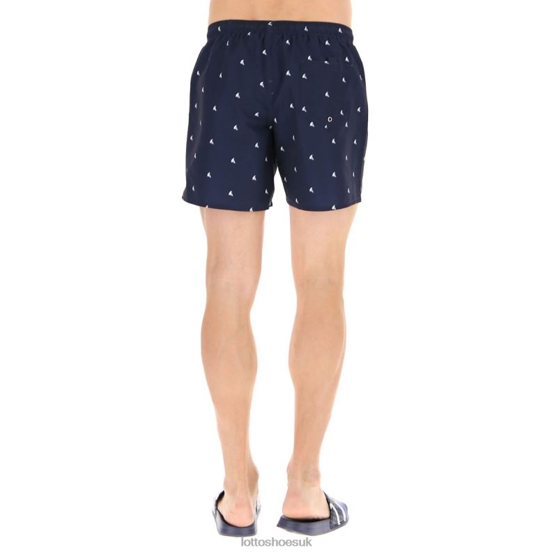 SHORT BEACH SAIL Man 446TN632 Apparel NAVY BLUE Lotto