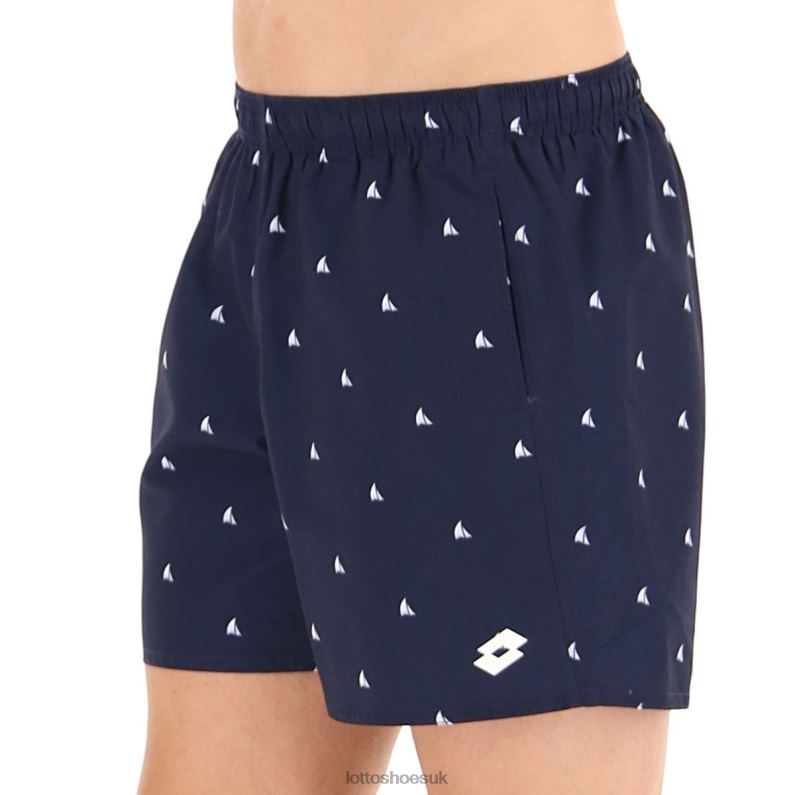 SHORT BEACH SAIL Man 446TN632 Apparel NAVY BLUE Lotto
