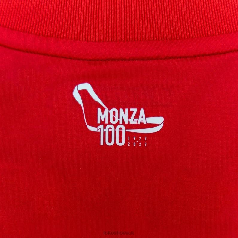 AC Monza Home 22/23 Authentic Man 446TN640 Apparel FLAME RED Lotto