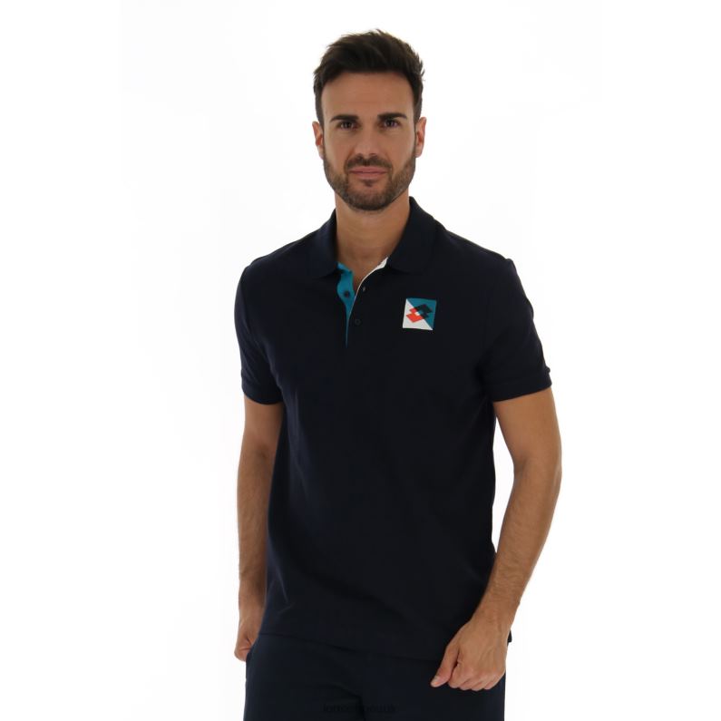 ATHLETICA OPTICAL POLO PQ Man 446TN576 Apparel SPORTS Lotto