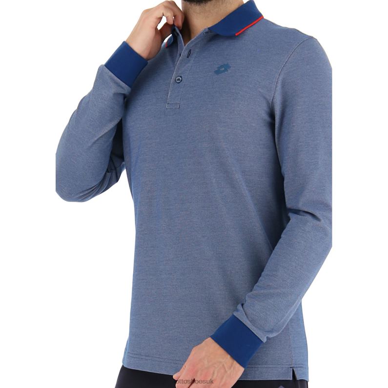 POLO FIRENZE LS PQ Man 446TN592 Apparel SPORTS Lotto