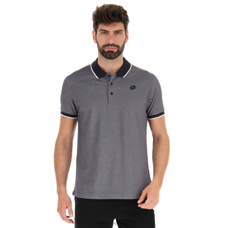 POLO FIRENZE Man 446TN564 Apparel NAVY BLUE/BRIGHT WHITE Lotto
