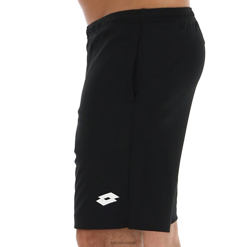 SQUADRA II SHORT9 PL Man 446TN627 Apparel ALL BLACK Lotto