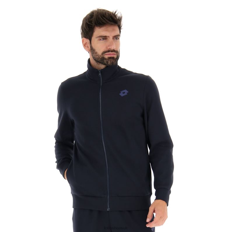 MSC SWEAT FZ Man 446TN279 Apparel NAVY BLUE Lotto