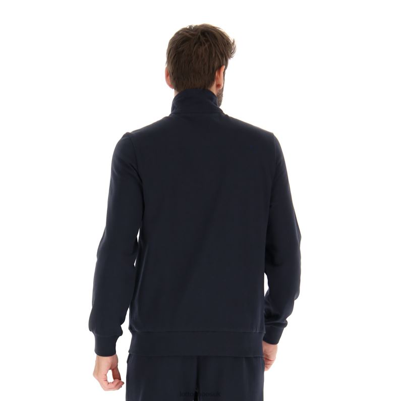 MSC SWEAT FZ Man 446TN279 Apparel NAVY BLUE Lotto