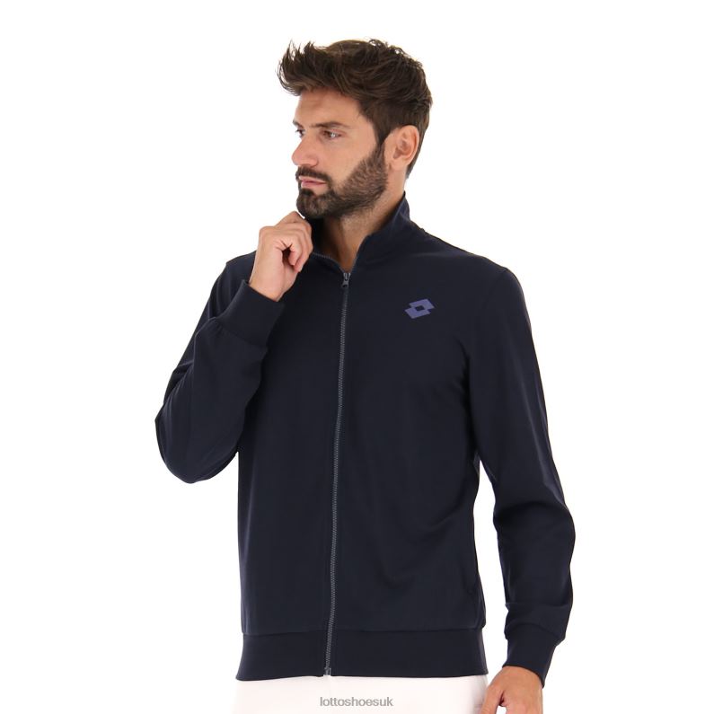 MSC SWEAT FZ Man 446TN297 Apparel NAVY BLUE Lotto