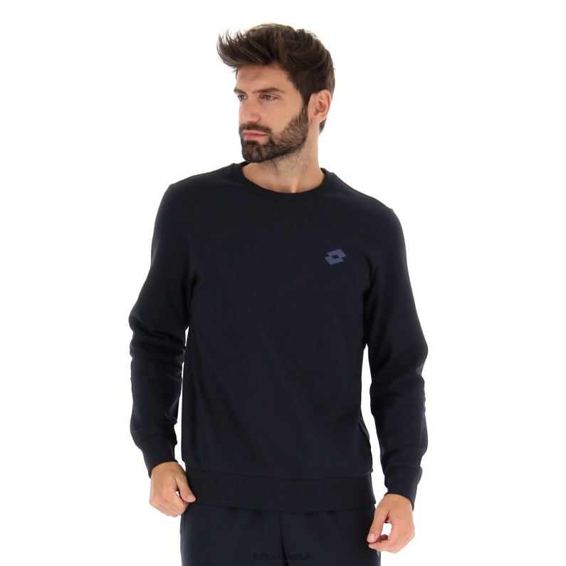 MSC SWEAT RN Man 446TN277 Apparel NAVY BLUE Lotto