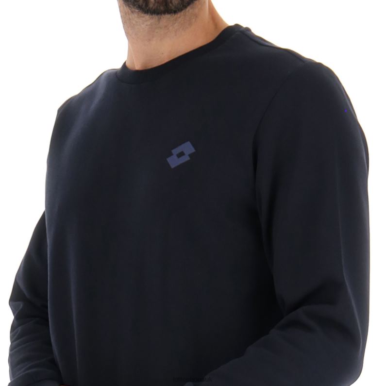 MSC SWEAT RN Man 446TN277 Apparel NAVY BLUE Lotto