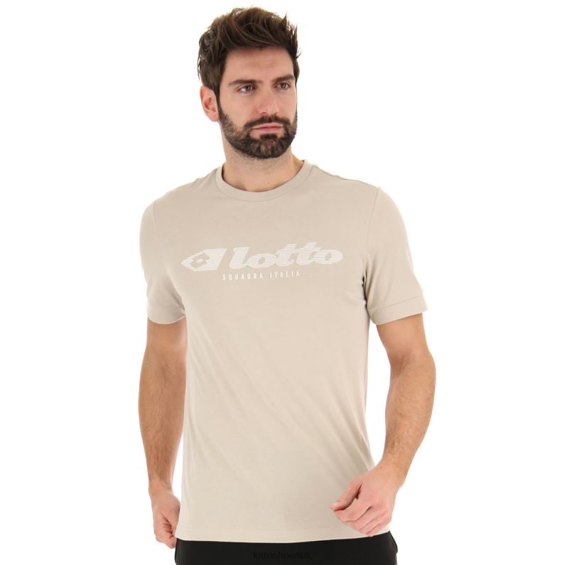ATHLETICA DUE V TEE Man 446TN386 Apparel CHALK Lotto