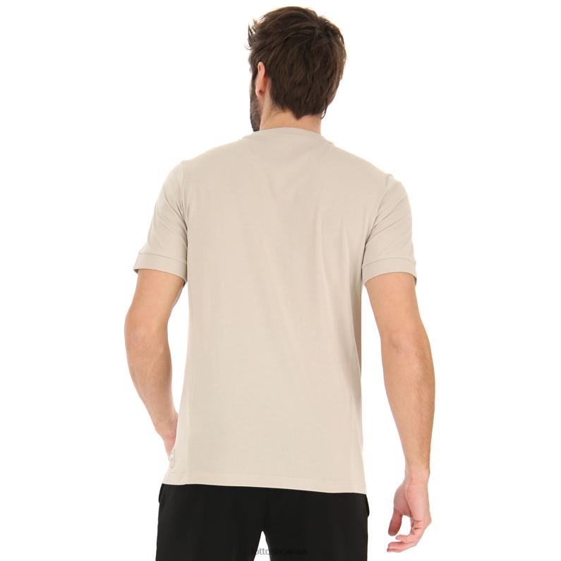 ATHLETICA DUE V TEE Man 446TN386 Apparel CHALK Lotto