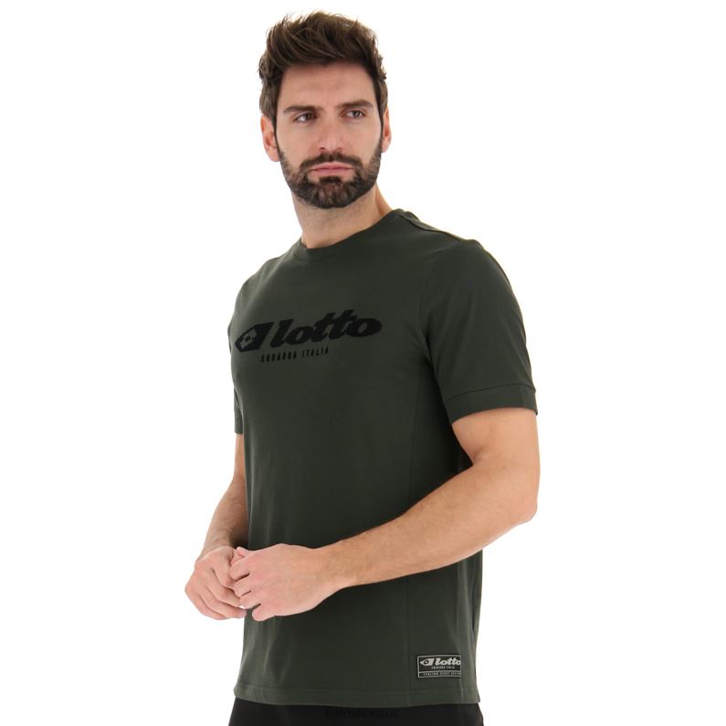 ATHLETICA DUE V TEE Man 446TN387 Apparel DUFFEL GREEN Lotto