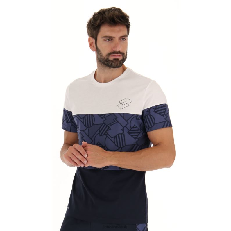 ATHLETICA PRIME TEE Man 446TN390 Apparel NAVY BLUE Lotto