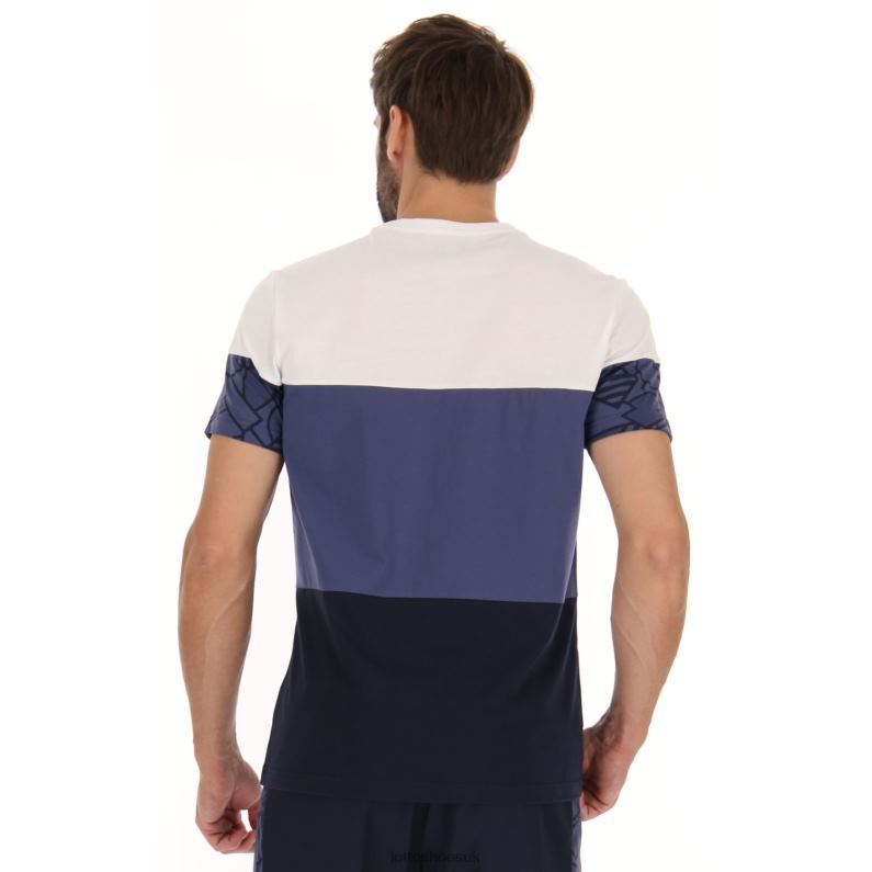 ATHLETICA PRIME TEE Man 446TN390 Apparel NAVY BLUE Lotto