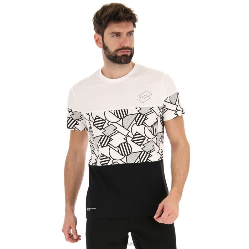 ATHLETICA PRIME TEE Man 446TN391 Apparel ALL BLACK Lotto