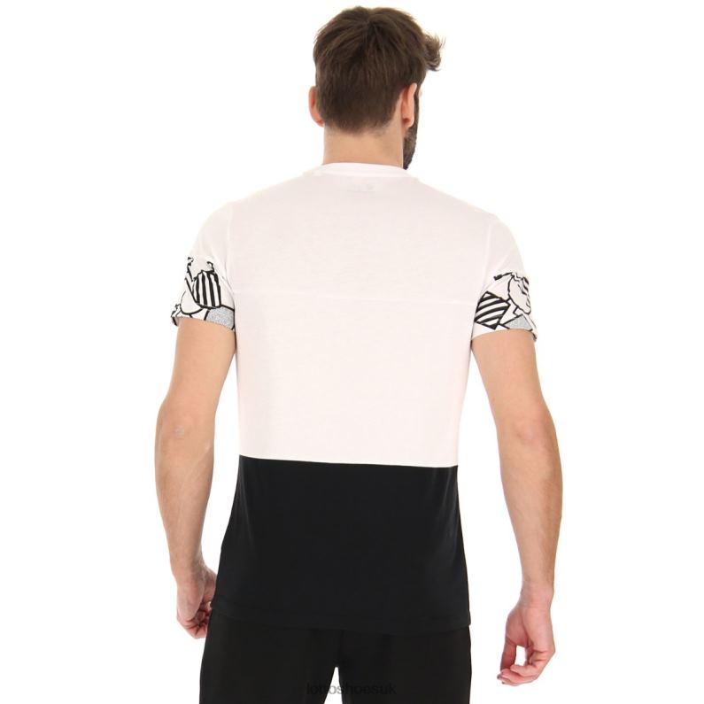 ATHLETICA PRIME TEE Man 446TN391 Apparel ALL BLACK Lotto