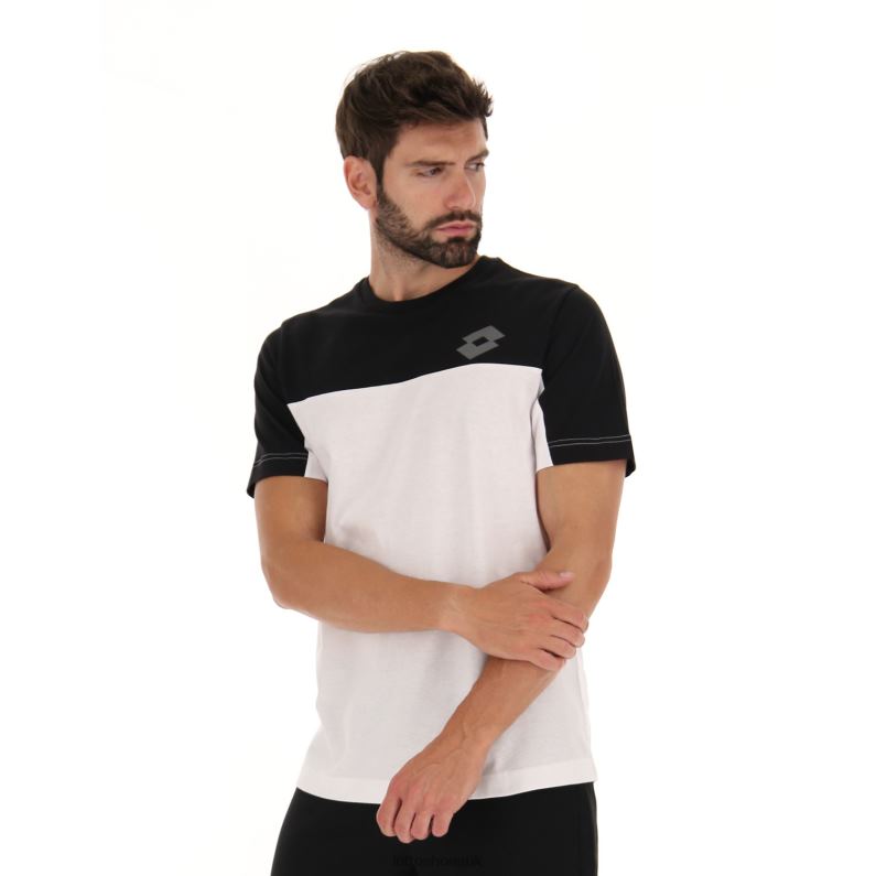 DINAMICO VI TEE BLOCK Man 446TN417 Apparel BRIGHT WHITE Lotto