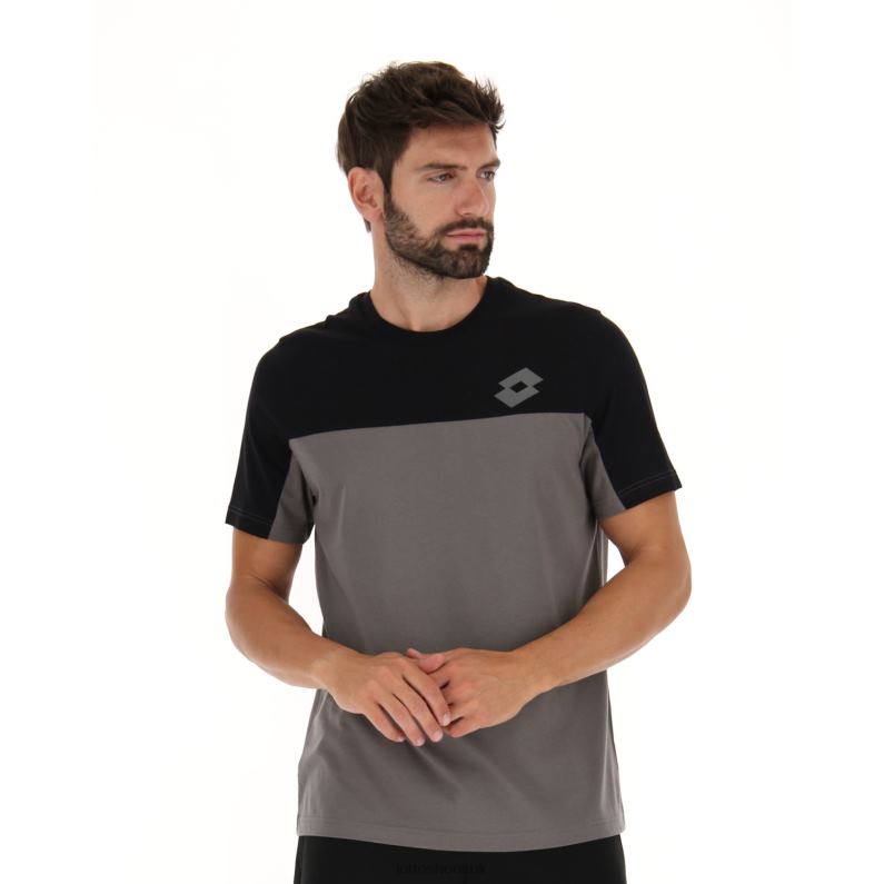 DINAMICO VI TEE BLOCK Man 446TN418 Apparel CHARCOAL Lotto