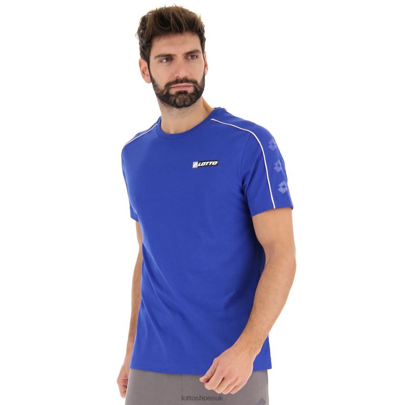 LOGO VIII TEE 1 Man 446TN414 Apparel PACIFIC BLUE Lotto